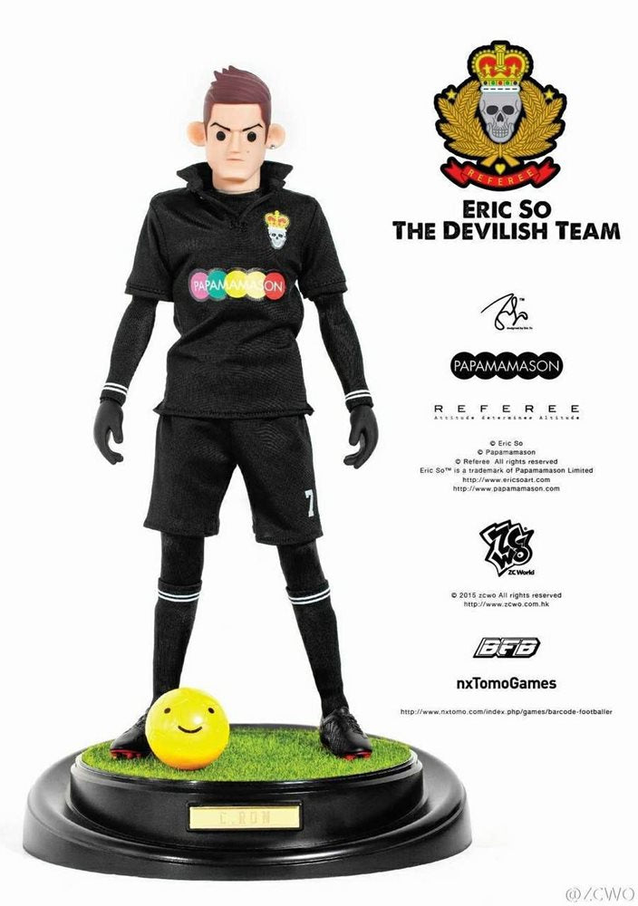 ZCWO 12" 1/6 Eric So BFB The Devilish Team Cristiano Ronaldo Action Figure