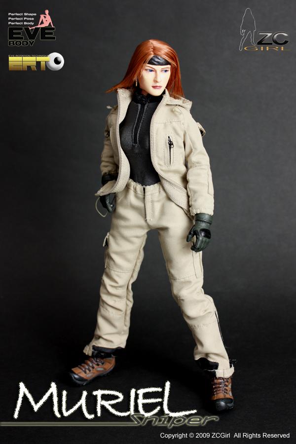 ZCWO 12" 1/6 ZC Girl Series Muriel Action Figure