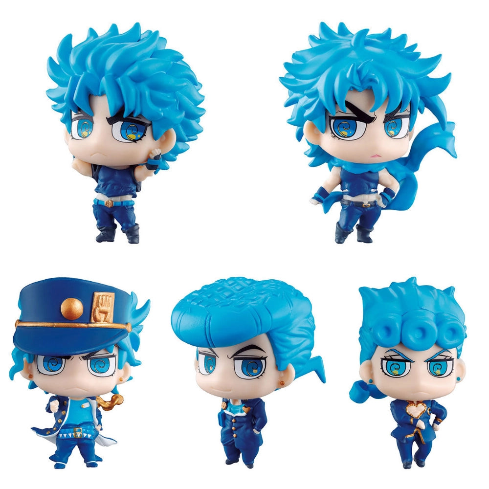 Bandai JoJo's Bizarre Adventure SD Gashapon All Jojo 5 Collection Figure Set