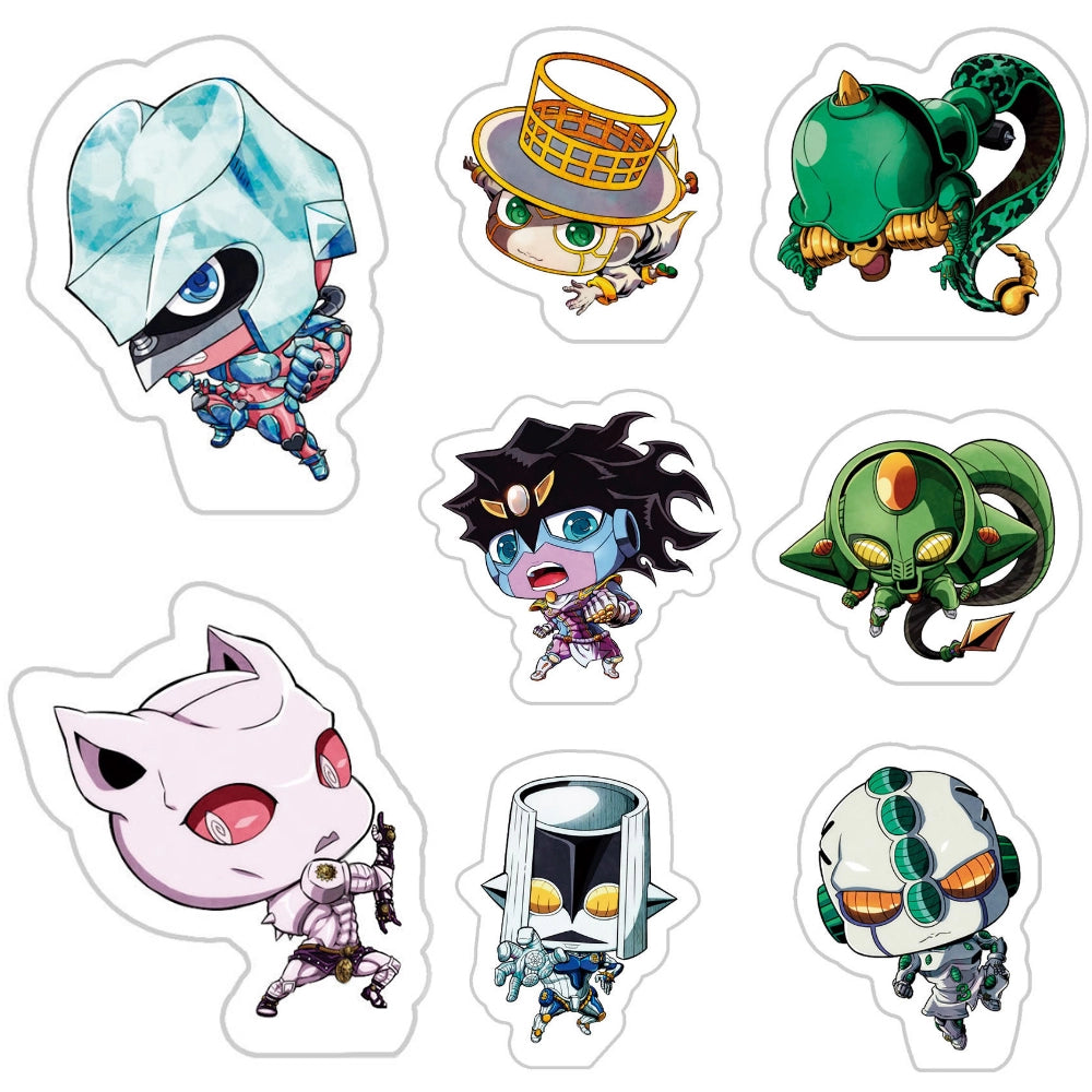 Bandai JoJo's Bizarre Adventure Stand x Stand Gashapon 02 8 Collection Figure Set