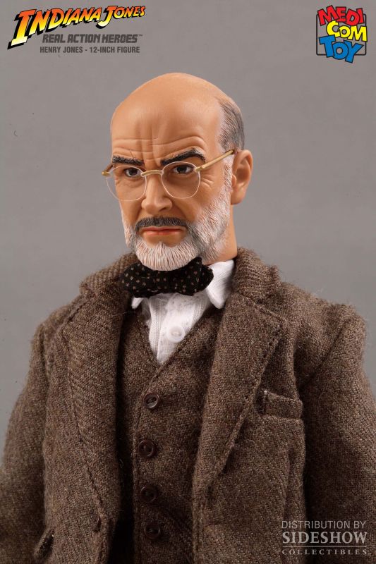 Medicom Toy 1/6 12" RAH Real Action Heroes Indiana Jones Henry Jones Figure