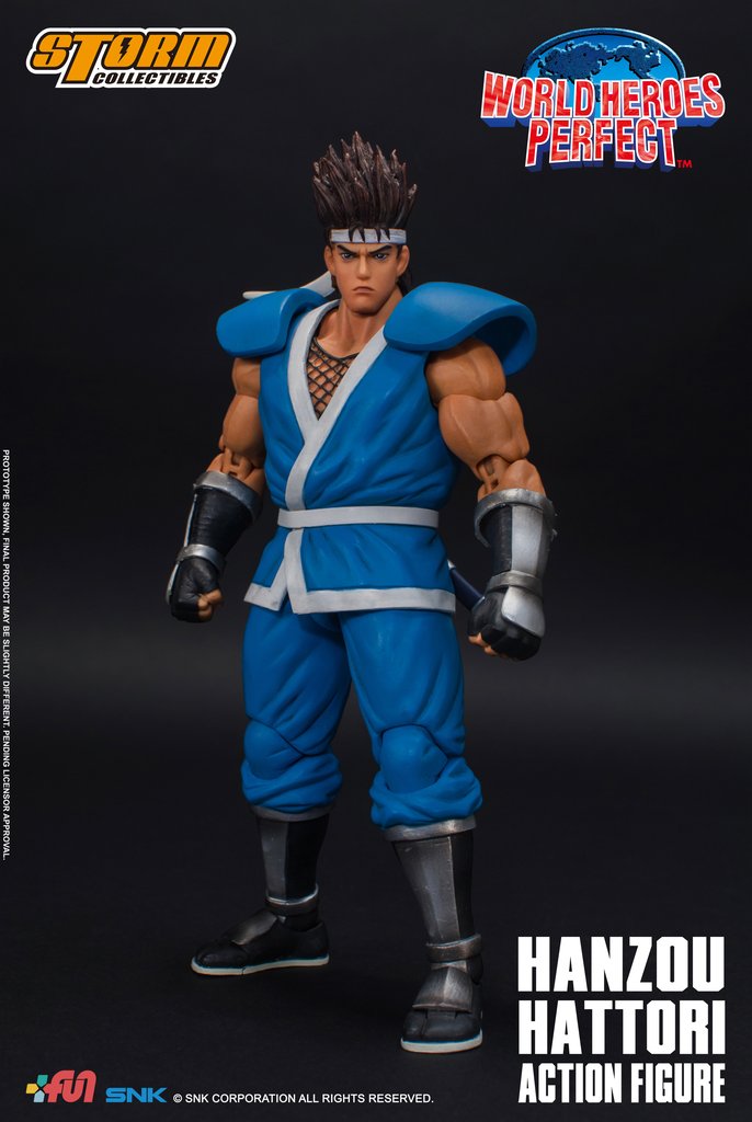Storm Toys 1/12 Collectibles World Heroes Perfect Hanzou Hattori Action Figure