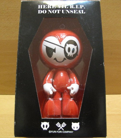 Phalanx Creative 2007 Furi Furi Vil the Devil Red Ver 5" Vinyl Figure - Lavits Figure
 - 1