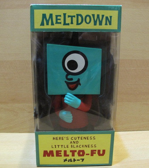 Devilrobots 2005 Monster5 Meltdown Comics To-Fu Melto-Fu Green Ver 8" Soft Vinyl Figure - Lavits Figure
 - 2