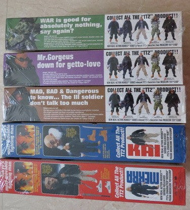 Medicom Toy 1/6 12" Inoue Santa Tokyo Tribe 2 Kai Merra Jada Kins Mebra Iwao 6 Action Figure Set - Lavits Figure
- 2