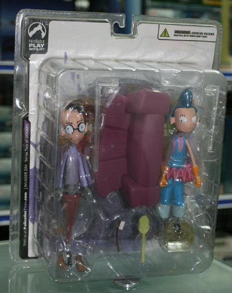 Palisades Hot Topic Nickelodeon Invader Zim Robo Robot Parents Couch Figure Set - Lavits Figure
- 2