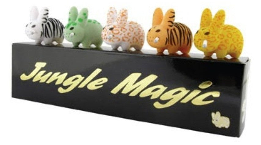 Kidrobot 2010 Frank Kozik Smorkin Labbit Jungle Magic Edition Ver 5 2" Vinyl Figure Set - Lavits Figure
