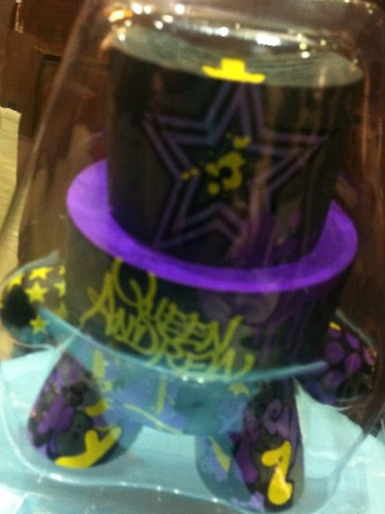 Kidrobot 2012 Queen Andrea Fatcap Special Super Fattie Chase Ver 6" Vinyl Figure - Lavits Figure