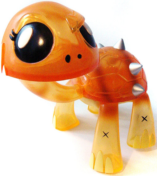 Wonderwall Joe Ledbetter Gamerita KFGU Kaiju For Grown Ups Clear Orange ver 6" Vinyl Figure