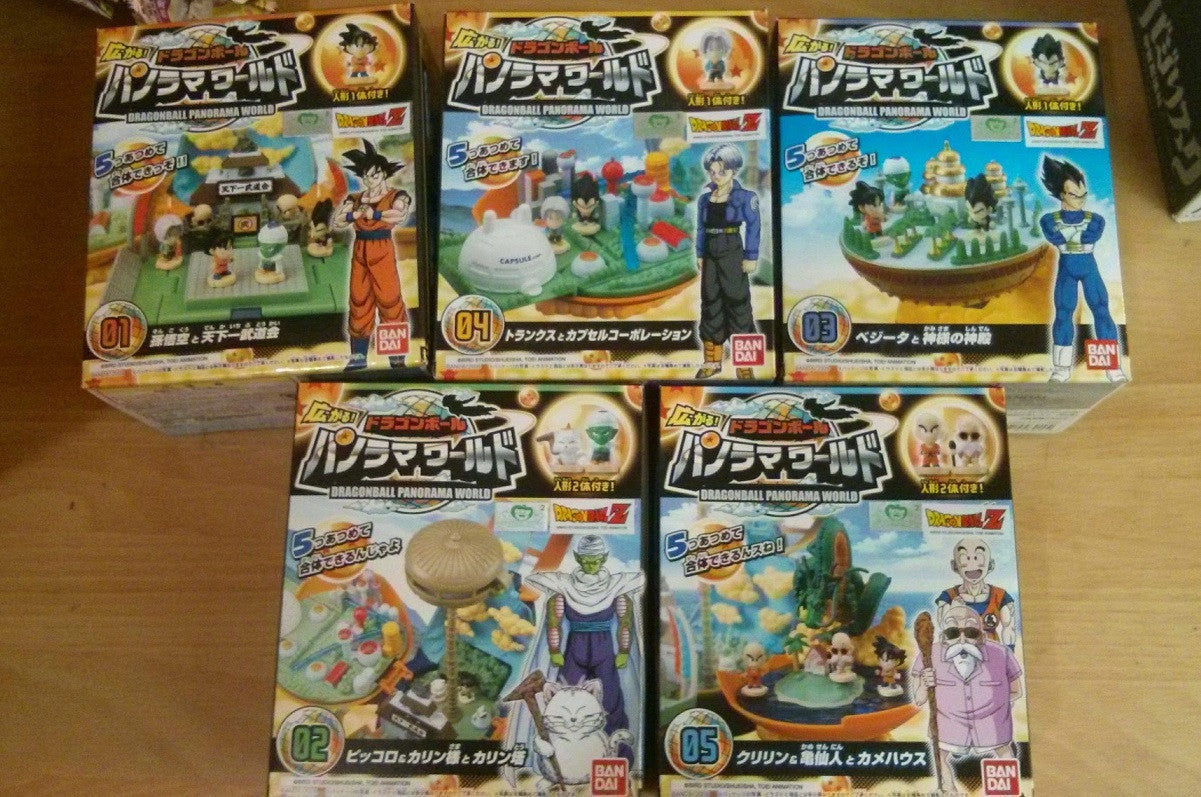 Bandai Dragon Ball Panorama World Shenron Karin Tower 5 Trading Figure Set - Lavits Figure
- 2