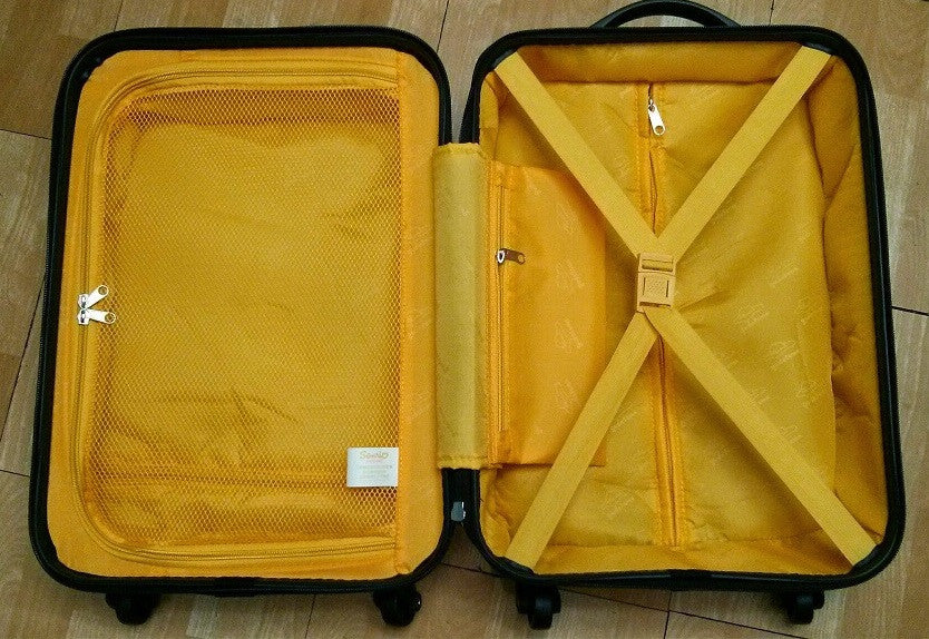 Sanrio Gudetama Watsons Limited 18" Sushi Board Chassis Roller Baggage Travel Bag Trunk - Lavits Figure
- 4