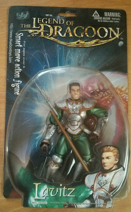 BBi The Legend of Dragoon Lavitz Smart Move Action Figure - Lavits Figure
- 1