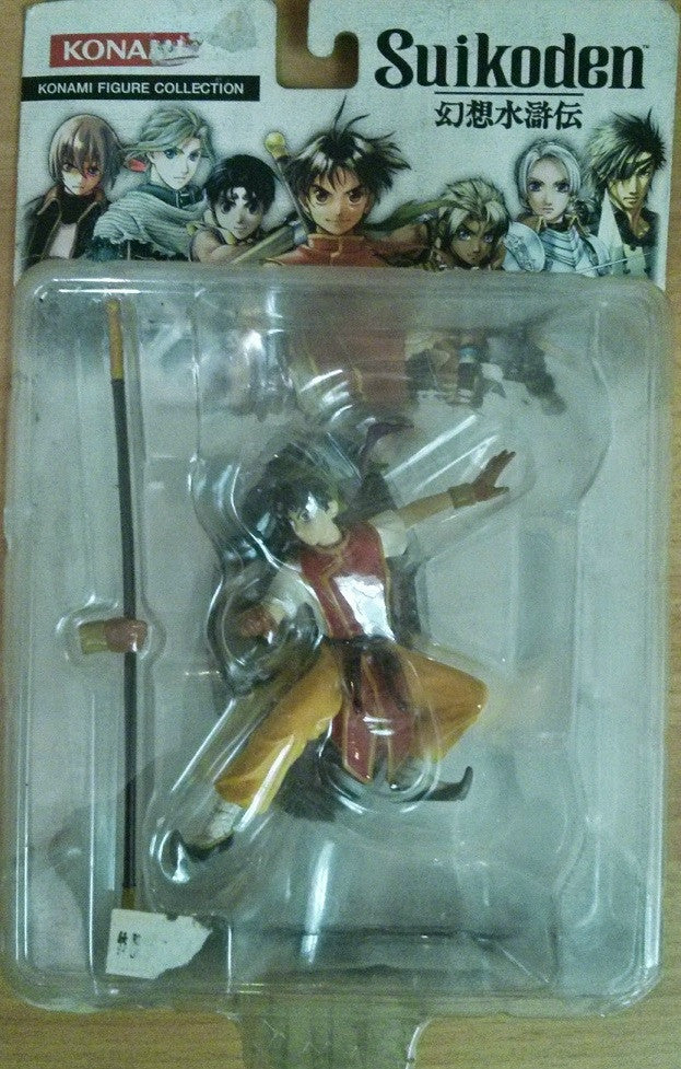 Yamato Konami Genso Suikoden Trading Collection Show Box Ver. Hero 1 Mini  Figure