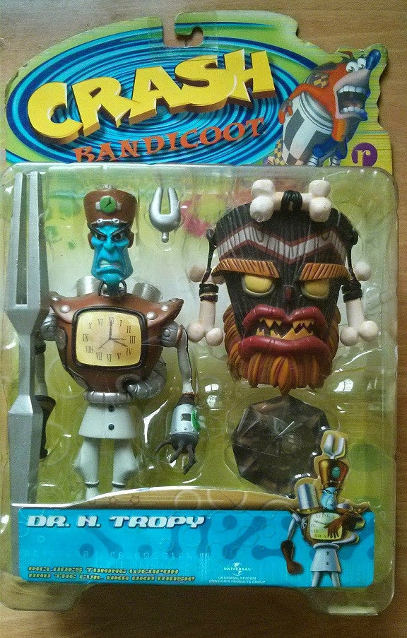 Resaurus Crash Bandicoot Action Series 2 Dr. N Tropy Collection Figure - Lavits Figure
- 1