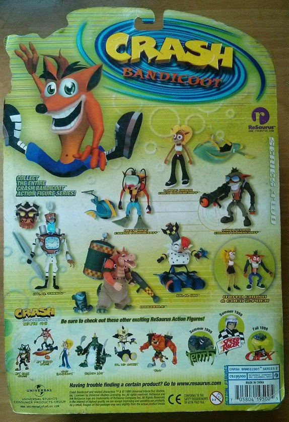 Resaurus Crash Bandicoot Action Series 2 Dr. N Tropy Collection Figure - Lavits Figure
- 2