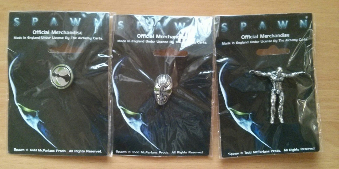 McFarlane Toys Productions Spawn Movie Official Merchandise 3 Metal Pin Set - Lavits Figure
- 1