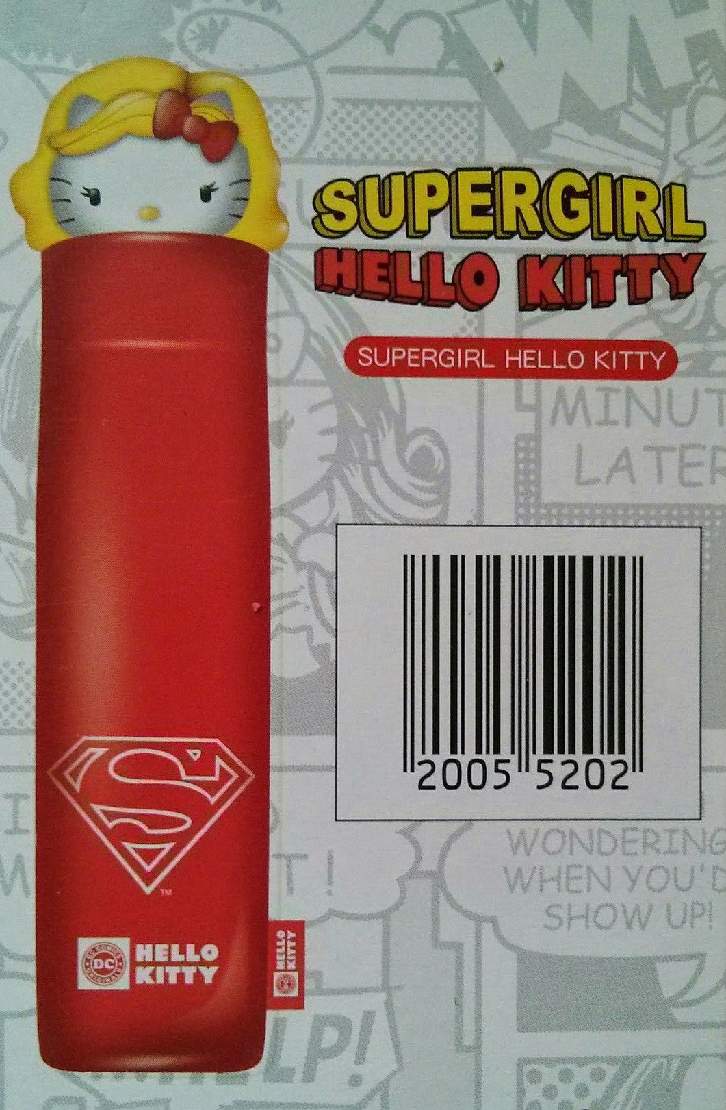Sanrio Hello Kitty x Dc Comics Supergirl Water Color Changed Umbrella - Lavits Figure
- 1