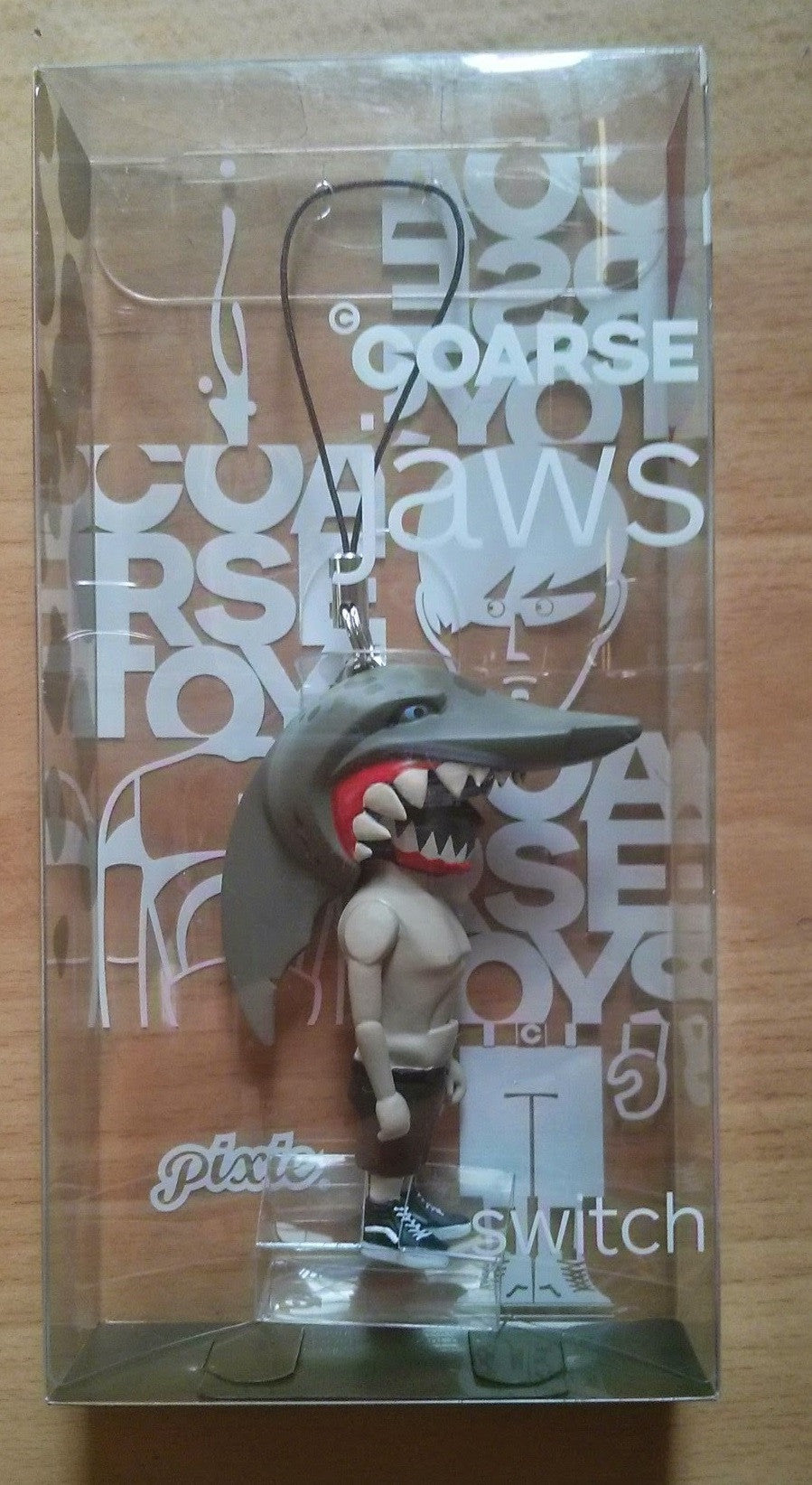 Coarsetoys Mark Landwehr Jaws Key Chain Switch Ver 2.5" Vinyl Figure - Lavits Figure