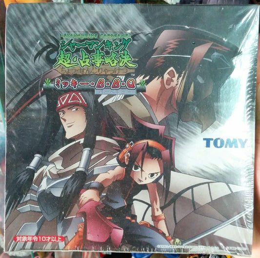 Tomy Shaman King Card Game Cho Senjiryakketsu Mission BBQ Barbecue Unopened Box - Lavits Figure