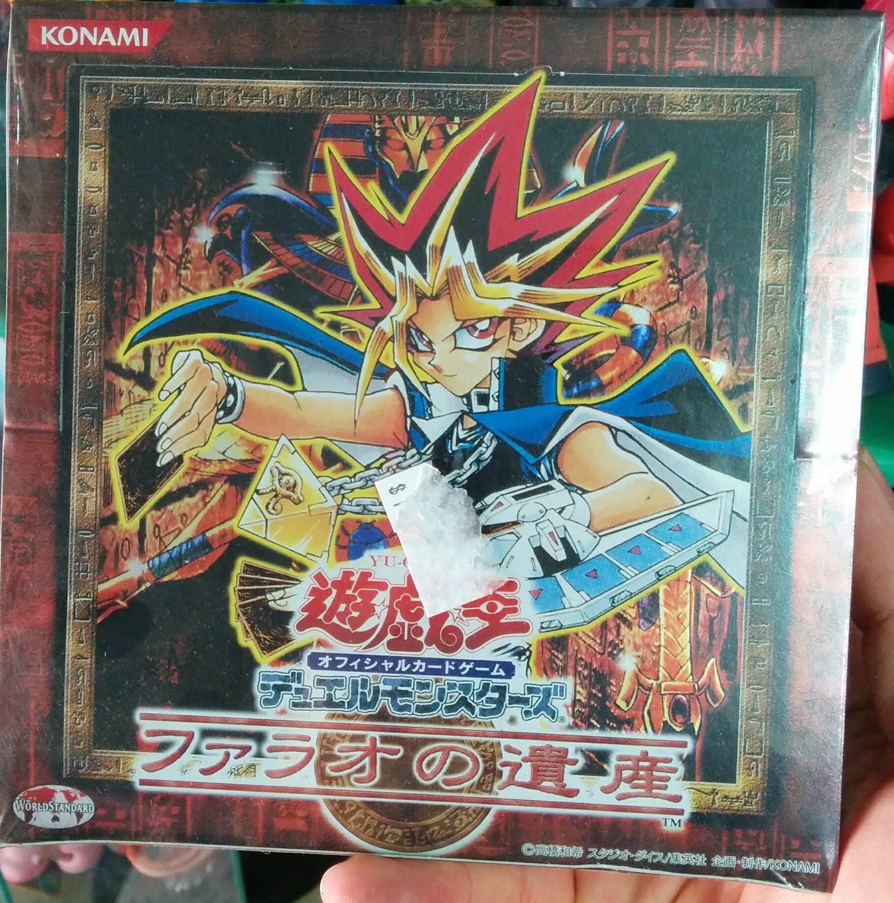 Konami Yu Gi Oh Booster Box 309 Pharaoh's Inheritance Trading Card Game Sealed Box Set - Lavits Figure