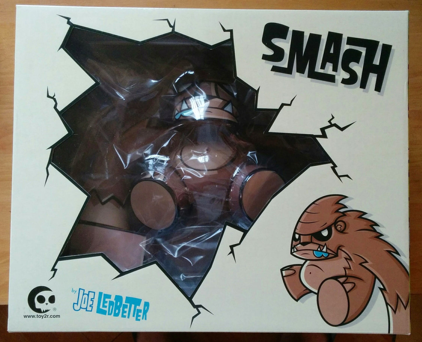 Toy2R 2008 Joe Ledbetter Smash Brown Ver. 7" Vinyl Figure - Lavits Figure
- 2