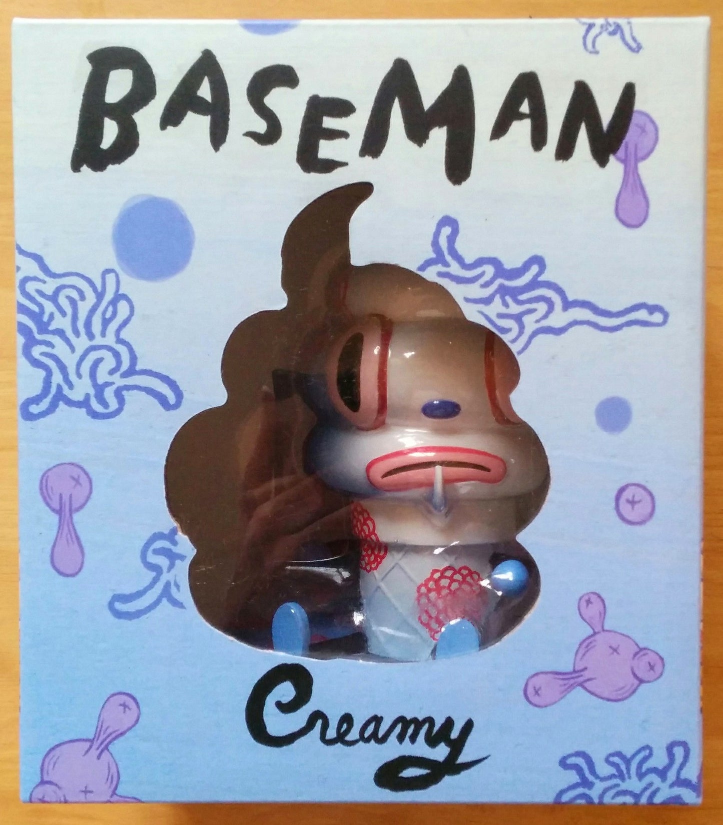 3D Retro 2014 Gary Baseman Creamy Wrong Gallery Chinese Flower Ver 5" Vinyl Figure - Lavits Figure
 - 2