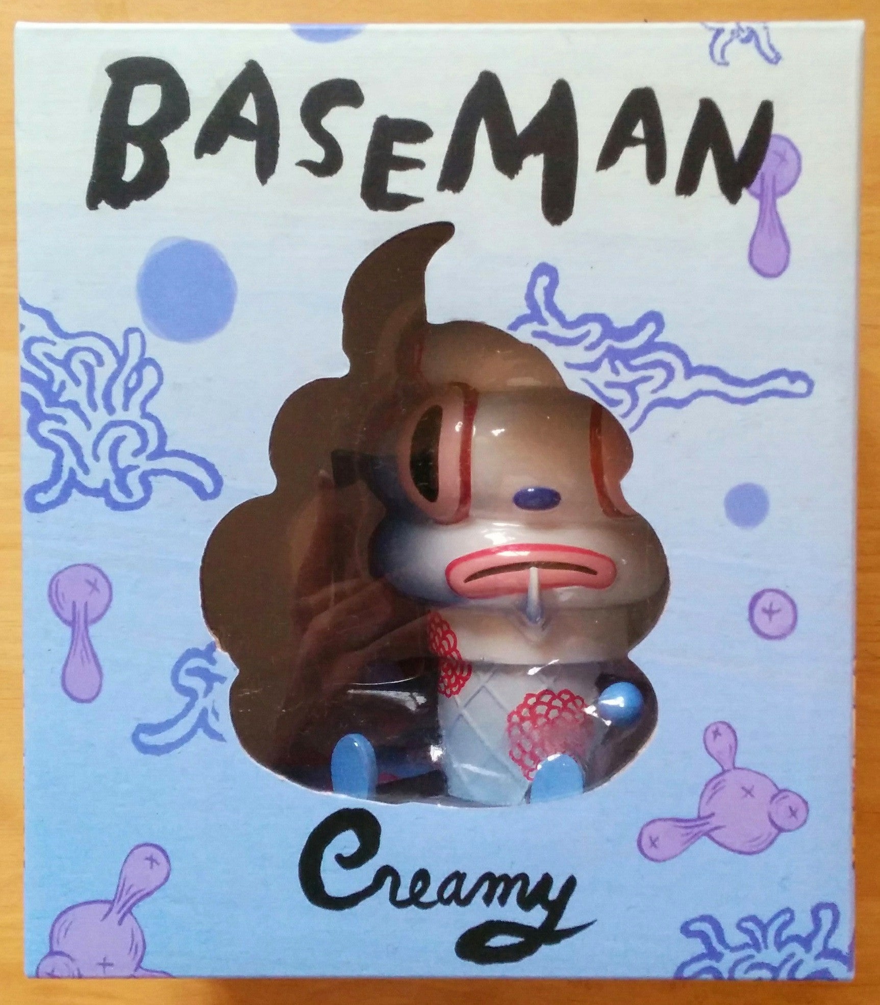 3D Retro 2014 Gary Baseman Creamy Wrong Gallery Chinese Flower Ver 5" Vinyl Figure - Lavits Figure
 - 2