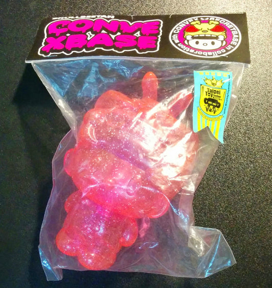 Secret Base 2009 Convex Skullbeetan Clear Pink Ver 5" Vinyl Figure - Lavits Figure