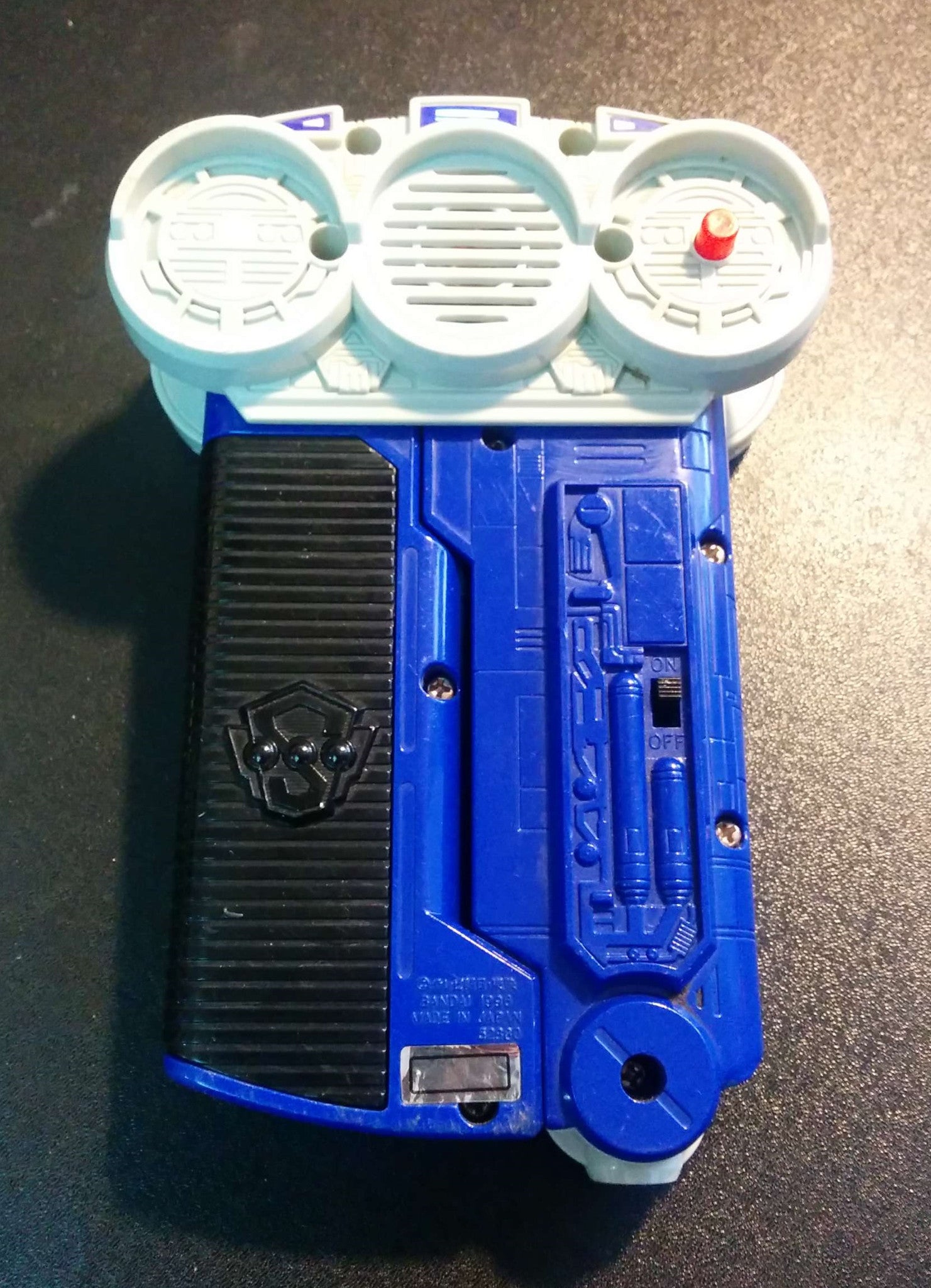 Bandai Power Rangers Turbo Carranger Signizer Badge Weapon Morpher Trading Figure - Lavits Figure
 - 2