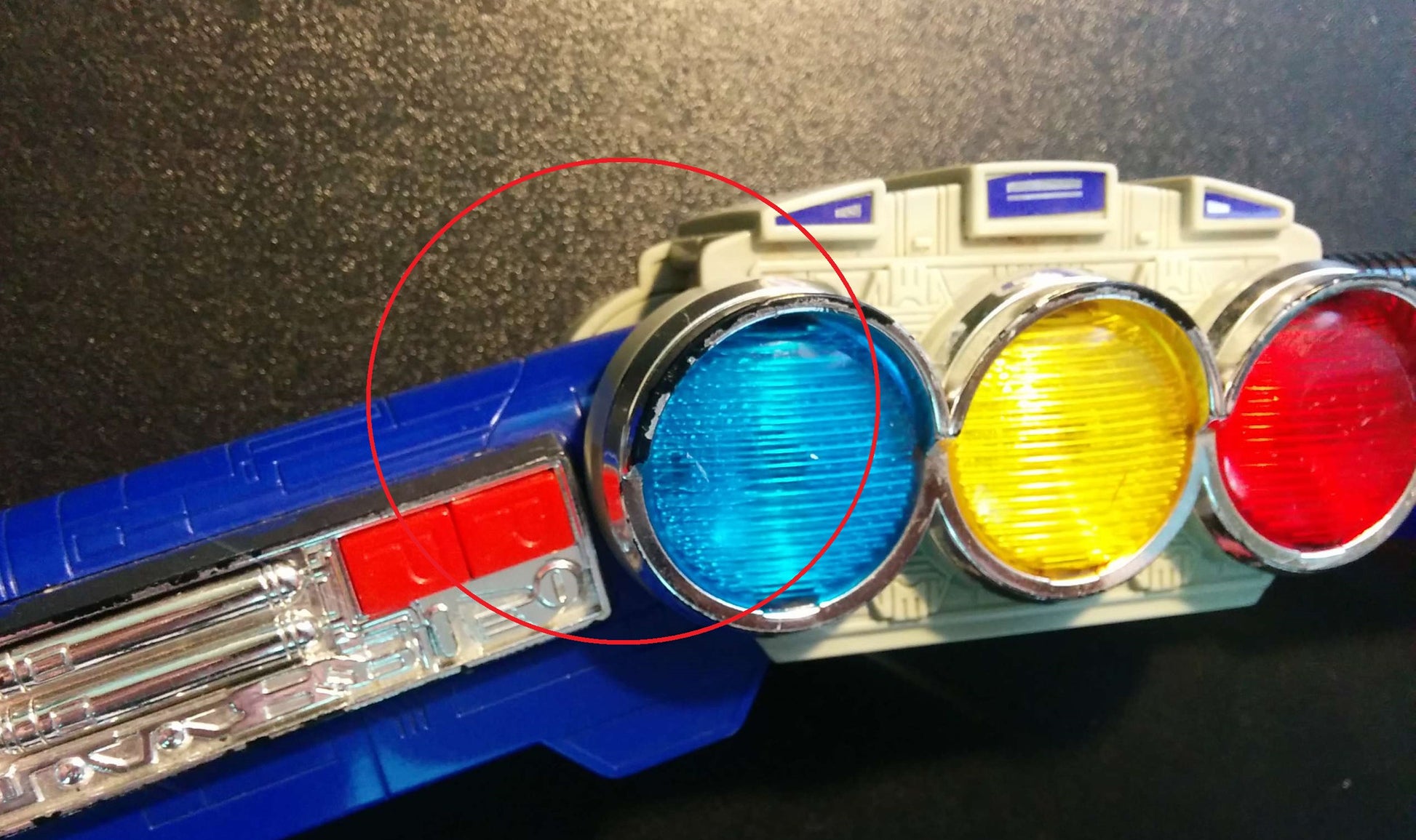 Bandai Power Rangers Turbo Carranger Signizer Badge Weapon Morpher Trading Figure - Lavits Figure
 - 5