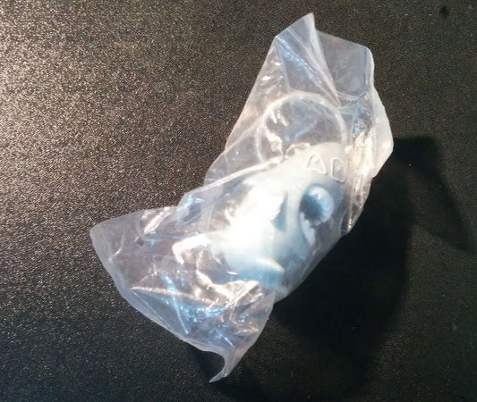 ToyQube 2008 Keithing Keith Poon Mini Sharky Zipper Key Chain Grey Ver 2" Vinyl Figure - Lavits Figure