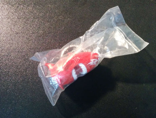 ToyQube 2008 Keithing Keith Poon Mini Sharky Zipper Key Chain Red Ver 2" Vinyl Figure - Lavits Figure
