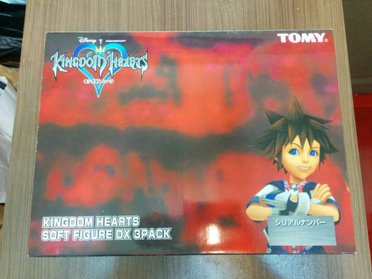 Tomy Disney Square Kingdom Hearts Soft Figure DX 3 Pack Box Set - Lavits Figure
 - 1
