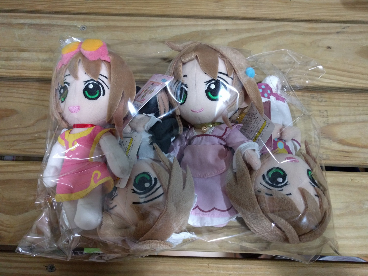 Sega 2006 Clamp Card Captor Sakura 4 7" Plush Doll Figure Set - Lavits Figure
- 2