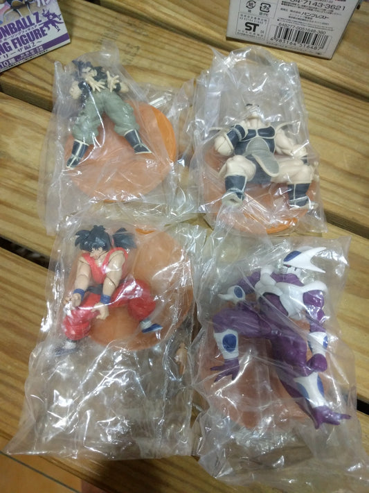 Unifive Dragon Ball Z Posing Freeza Part 2 2 Color 2 Monochrome 4 Trading Figure Set - Lavits Figure