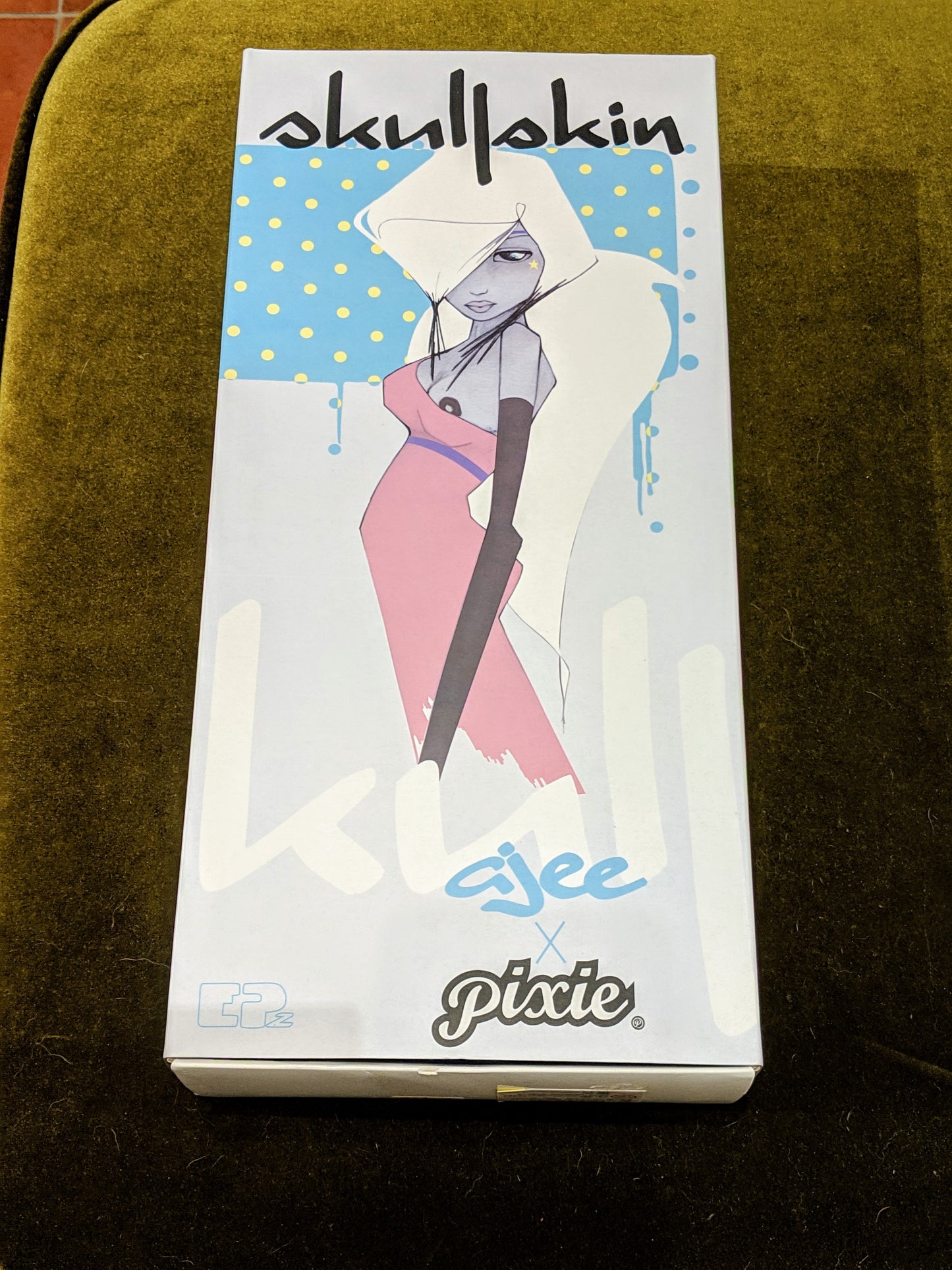 Bonustoyz 2009 Ajee Skullskin Italy Purple ver 11" Vinyl Figure