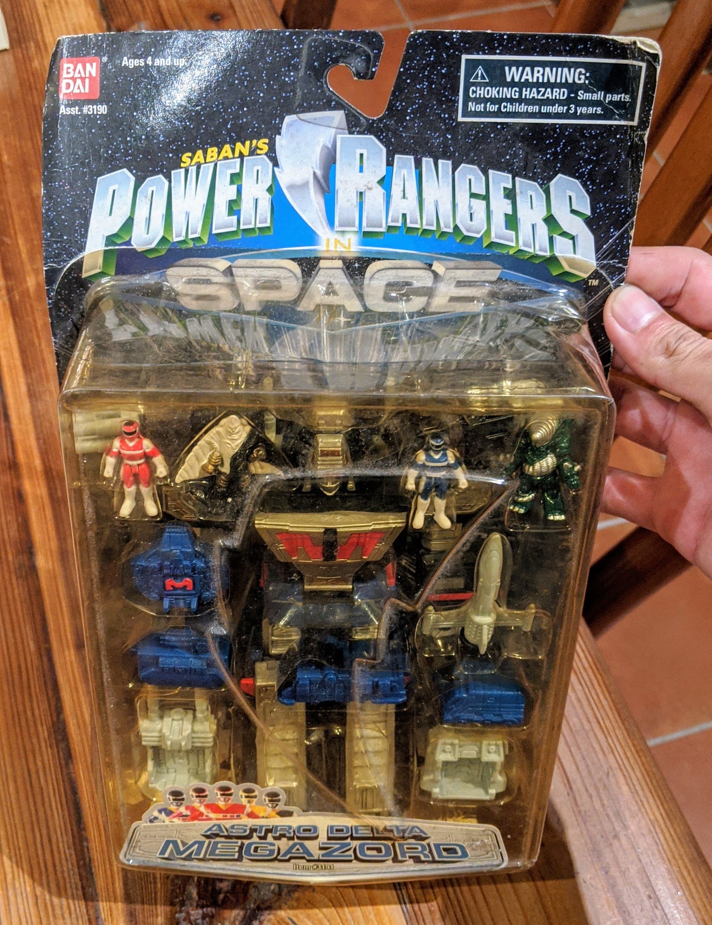Bandai Power Rangers In Space Megaranger Astro Delta Megazord Action Figure