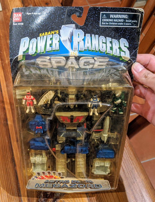 Bandai Power Rangers In Space Megaranger Astro Delta Megazord Action Figure