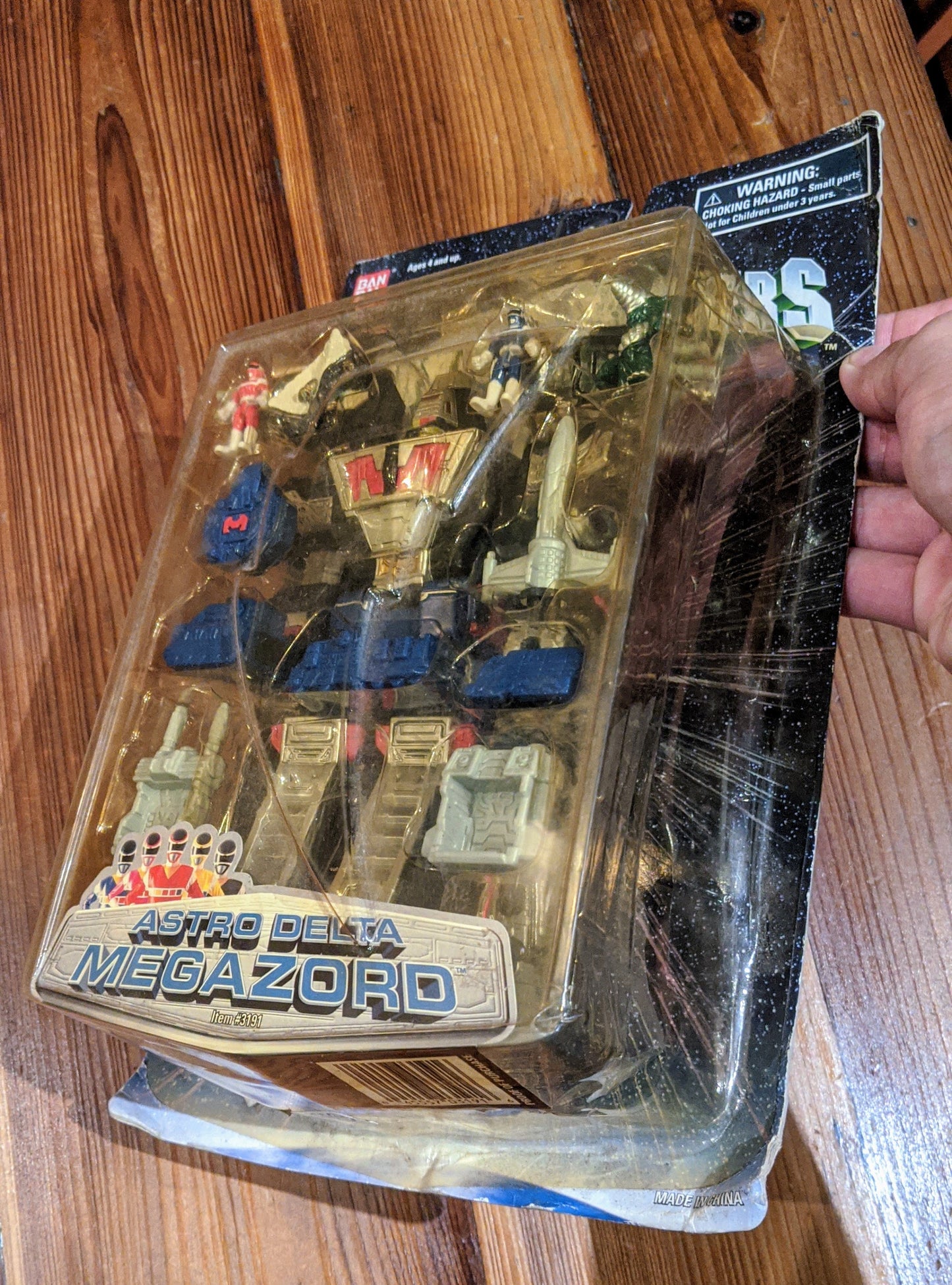 Bandai Power Rangers In Space Megaranger Astro Delta Megazord Action Figure