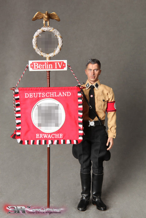 3 Reich 1/6 12" GM625 SS Blood Banner Bearer Jakob Grmminger Action Figure