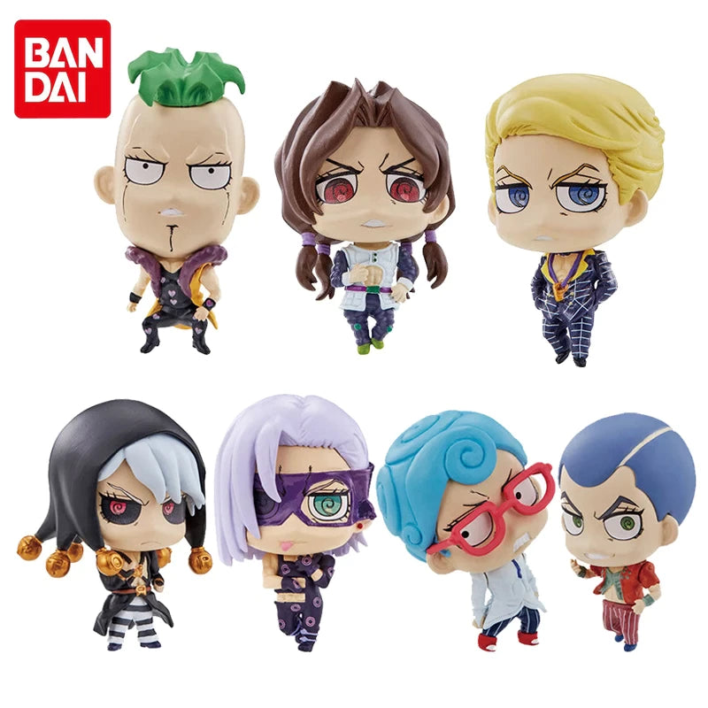Bandai JoJo's Bizarre Adventure SD Gashapon 03 7 Collection Figure Set