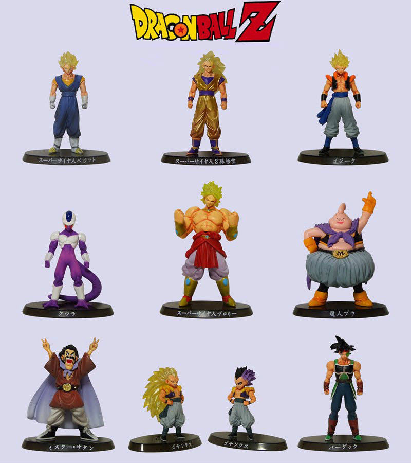 Bandai Dragon Ball Z Super Modeling Soul Of Hyper Figuration Part 5 9 Color 9 Monochrome 18 Trading Figure Set - Lavits Figure