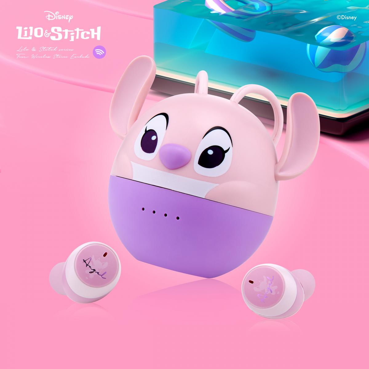 InfoThink x Disney Chubby True Wireless Stereo Earbuds Lilo & Stitch Series Angel ver