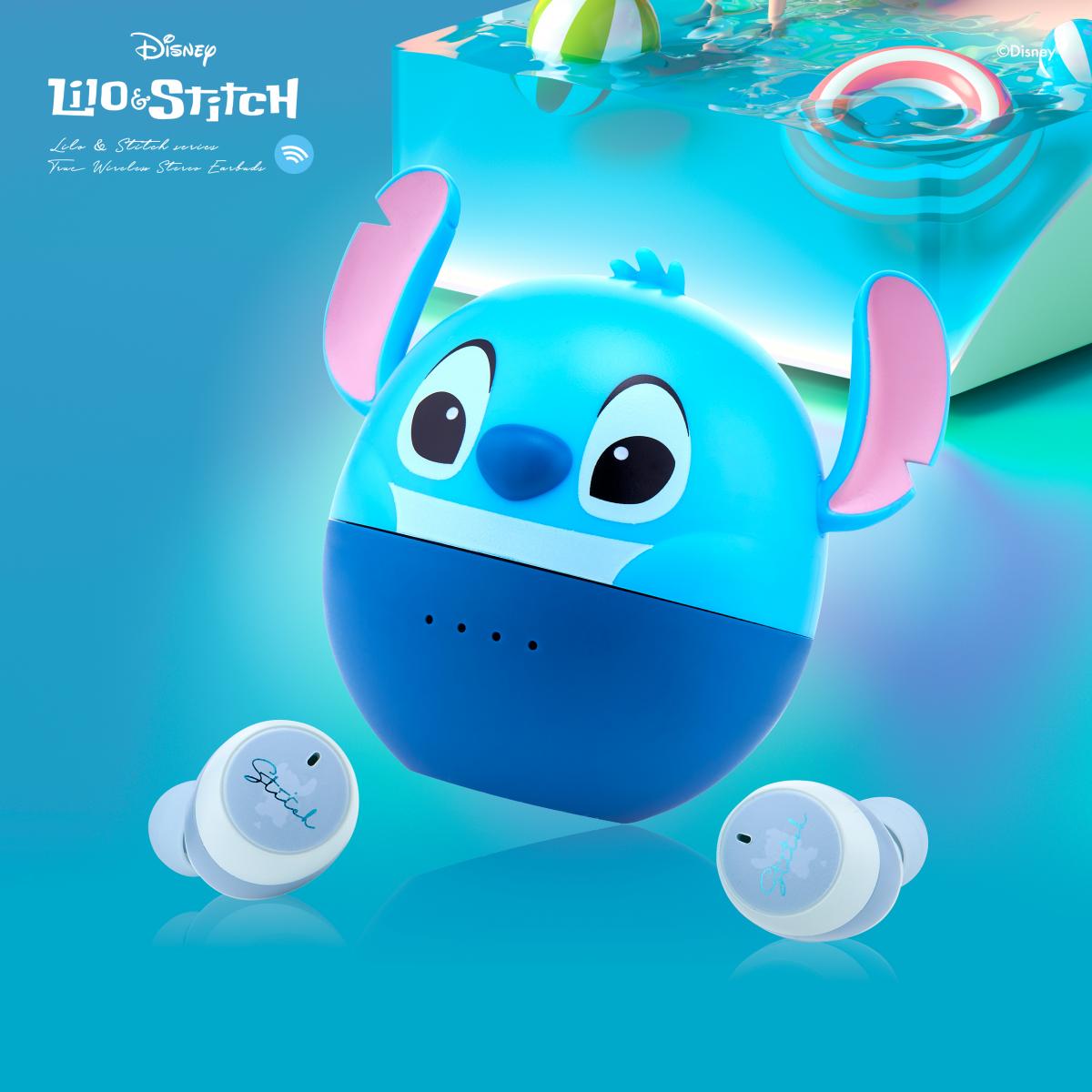 InfoThink x Disney Chubby True Wireless Stereo Earbuds Lilo & Stitch Series Stitch ver