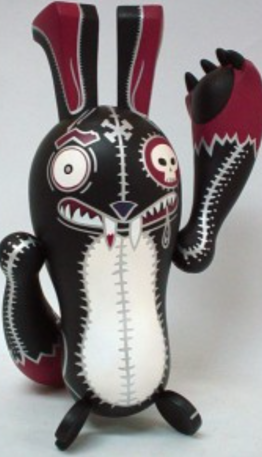 Toy2R 2004 Touma Wonderwall Voltaire Knuckle Bear Sleetzer Bunny Ver 6" Vinyl Figure