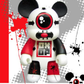 Toy2R OXOP Qee Cy Bear Haze XXL ver 6" Action Soft Vinyl Figure