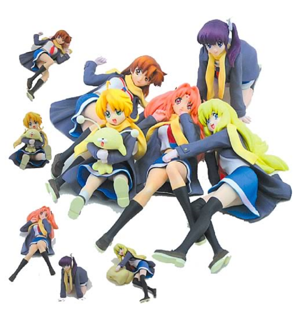 EyeScream Girls Bravo Second Season 5 1P Trading Figure Set
