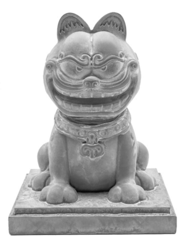 Too Cheap Art Nickelodeon Garfield x Family Mart Taiwan Limited Stone Color ver 5" Trading Figure