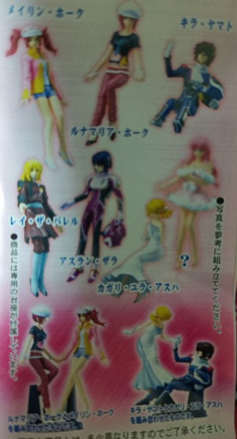 Megahouse Gundam Seed Destiny Haro Ball Big Capsule Part 2 6 Trading Figure Set