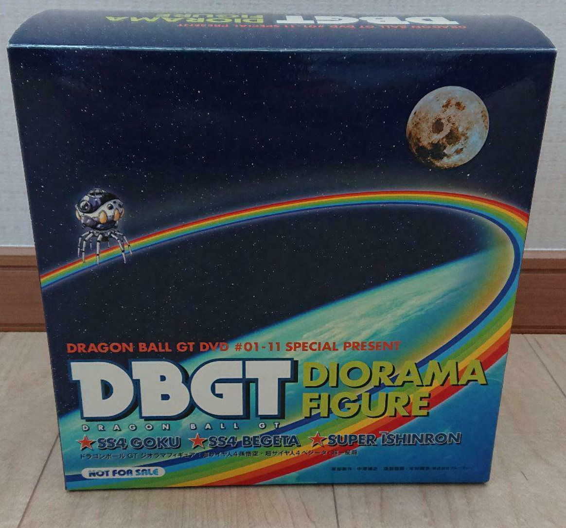 Dragon Ball GT DBGT Diorama SS4 Goku SS4 Begeta Super Shenron 3 Trading Figure Set